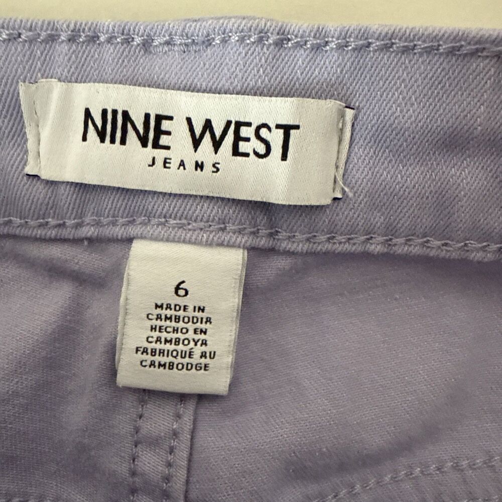 Nine West Lilac Gramercy Crop Pants Women’s Size 6 - Picture 8 of 15